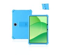 Protective cover for OPPO Pad SE 11 inch 2025 Newest, yystao Kids Skin-Friendly Soft Silicone Tablet Case compatible with OPPO Pad SE, Adjustable Stand (Azure)