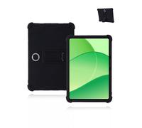 Protective cover for OPPO Pad SE 11 inch 2025 Newest, yystao Kids Skin-Friendly Soft Silicone Tablet Case compatible with OPPO Pad SE, Adjustable Stand (Black)
