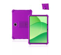 Protective cover for OPPO Pad SE 11 inch 2025 Newest, yystao Kids Skin-Friendly Soft Silicone Tablet Case compatible with OPPO Pad SE, Adjustable Stand (Purple)