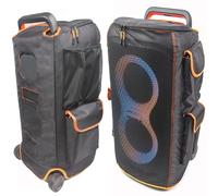 Protective Cover for PartyBox 520 Speaker Double-Layer Shield, Scratch-Resistant, Dust proof Shell, Custom Fit Speaker Jacket, Breathable Mesh Sleeve, w/4 Storage Pockets (partybox 520)