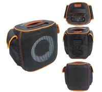 Protective Cover for PartyBox Encore Essential 2, Double-Layer Shield, Scratch-Resistant, Dust Cover, Custom Fit Speaker Jacket, Mesh Sleeve, w/2 Storage Pockets
