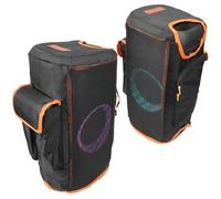 Protective Cover for PartyBox On-The-Go Essential Speaker Shield, Scratch-Resistant, Dust Proof Shell, Custom Fit Speaker Jacket, Breathable Mesh Sleeve, w/mic Storage Pocket