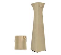 Protective Cover For Patio Stove - 420D Heavy Duty Waterproof And Windproof Protective Cover - Standing Pyramid Patio Heater Cover | Suitable for Lawn, Backyard, Garden, Yard and Patio