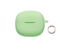 Protective Cover for REDMI Buds 8 Wireless Earbuds Soft Silicone Case Compatible for REDMI Buds 8 Shockproof and Dustproof Protector Shell Sleeve (Matcha green)