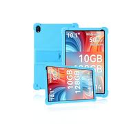 Protective cover for ryesug c107-a/Whitedeer C108/ryesug C108 10.1 Inch Tablet,Skin-Friendly Soft Silicone Tablet Case with Adjustable stand(Lightblue)