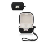 Protective cover for Sennheiser ACCENTUM True Wireless Earbuds Earbuds,Soft Silicone Case with Waterproof, Shockproof & Scratch-resistant,ideal for Daily Protection,Black