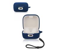 Protective cover for Sennheiser ACCENTUM True Wireless Earbuds Earbuds,Soft Silicone Case with Waterproof, Shockproof & Scratch-resistant,ideal for Daily Protection,Blue