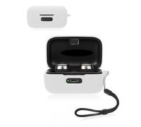 Protective cover for Sennheiser MOMENTUM True Wireless 4 Earbuds,Soft Silicone Case with Waterproof, Shockproof & Scratch-resistant,ideal for Daily Protection,White