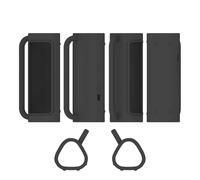 Protective Cover for Sonos Roam 2 Speaker Shockproof Dust-Resistant Carrying Silicone Case Shell Sleeve Protector Cover for Wireless Bluetooth Speaker, Black