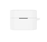 Protective Cover for Sony WF-1000XM6 Headphone Soft Silicone Case Shockproof and Dustproof Protector Shell (White)