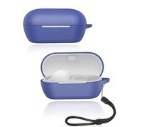 Protective cover for Sony WF-C710N Wireless Earbuds, Soft Silicone Case with Lanyard - Skin-friendly & Durable, Blue