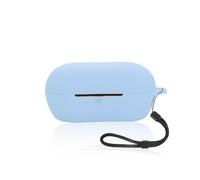 Protective cover for Sony WF-C710N Wireless Earbuds, yystao Soft Silicone Case with Lanyard - Skin-friendly & Durable, Azure