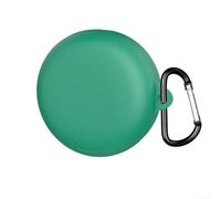 Protective Cover for Soundcore Sleep for a30 Earbuds - Silicone Case with Carabiner Clip - Drop-Proof Dustproof Sleeve for Sport Travel - Precise Charging Port for access(Ink Green)