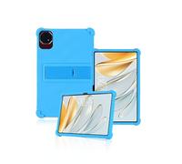 Protective cover for TECLAST T60AI 12 inch 2025 Newest, yystao Kids Skin-Friendly Soft Silicone Tablet Case compatible with TECLAST Tablet T60AI, Adjustable Stand (Azure)