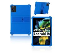 Protective cover for Whitedeer G13 10 inch 2026 Newest Tablet, Skin-Friendly Soft Silicone Tablet Case with Adjustable Stand (Blue)