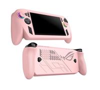 Protective Cover Replacement for ROG X Box Ally X Fully Wrap Soft Silicon Case with 2PCS Joystick Cap for ROG X Box Ally X Game Accessories (Pink)