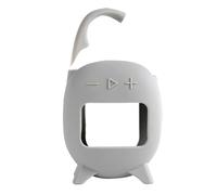 Protective Cover Suitable for JBL Clip5 Speaker Soft Silicone Case CLIP5 Audio Organizer Outdoor Anti-scratch and Anti-fall Protector Sleeve (Gray)