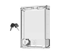 Protective Cover - Transparent Child Safe Central Controller Protector,Central Nditioning Cover - for Living Room Bedroom Student Room Apartment School Factory Workpla