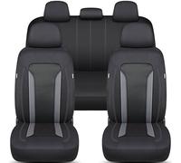 Protective Covers Complete Set for Skoda Octavia 4 Year of Manufacture 2020 Onwards in Black/Grey FT2