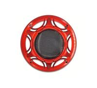 Protective Decorative Ring Car Audio 8-inch Round Hollow Speaker Grille 228mm DIY Dust Cover(Red)(Red)