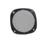 Protective Decorative Ring For Car Audio 4/5-inch Square Speaker Grille DIY Dust Cover(H5-5 inch black)