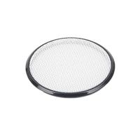 Protective Decorative Ring For Car Modification 2-2.5 Inch 26-gauge Holeless Speaker Mesh Cover DIY Dust Cover(73mm black circle+white net)