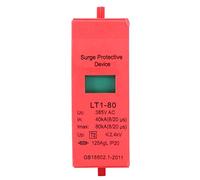 Protective Device Heavy Duty Home Protector Fast Response Lightning Protection for Electronics Appliances Safety Fireproof Housing High Conductivity 385V AC (80KA)