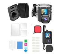 Protective Diving Shell for Hero9-12 Action Cameras Includes Underwater Silicone Case Lens Portector Lanyard Housing