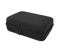 Protective Double Controller Travel Case Spacious Design for , Pro Gamers - Black EVA Case for 2 Controllers, Cables, Thumb Grips