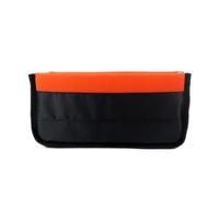 Protective DSLR camera insert, divided partition case for organizer and travel, Orange