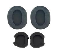 Protective Earphone Covers Earpads For WH1000XM5 Soft Protein Headsets Earmuffs For Noise Isolation 2Pieces Protein Leather Ear Cushions