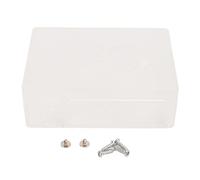 Protective Enclosure Flame Retardant ABS Burr Free Protective Case for 3 Model B+ Durable Plastic Shell with Heat Dissipation Vents for 3 Model B+ (Transparent)