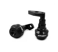 Protective fairing and chassis Motorcycle Accessories Anti-fall Rack Slider Fairing Crash Pad Protective Cover For NINJA650 ER-6N ER6N ER 6N 2012-2016(Black a)