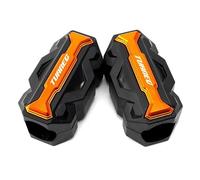 Protective fairing and chassis Motorcycle Accessories Engine Guard Crash Bar Bumper Protectors Blocks For Tuareg 660 Tuareg660 2021-2023(Orange)