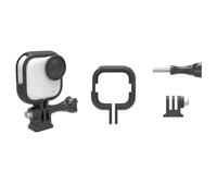 Protective Frame Case for Insta360 Go Ultra, Camera Cage Bezel with Mount Adapter & Screw Sturdy, Plastic Protective Adapter Bracket Expansion Quick Release Mount Action Camera Accessories