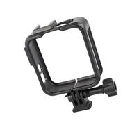Protective Frame Holder for Camera Cage Rapid Detach Design and Various Fixing Positions Cold Shoe Slot Mount Lightweight Metal Housing for Camera Cage Shoe Slot Mount Supports External Sound and Gear