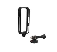 Protective Frame Mount For Insta360 X4 AIR,Horizontal/Vertical Shooting Protective housing Cover Case Adapter Mounting Bracket For Insta360 X4 AIR (Black vertical border)