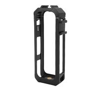 Protective Frame, PC Compact Camera Cage Portable Magnetic Protective Case with Dual Cold Shoe Ports Side Window Design, for X5 Camera