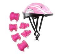 Protective Gear Kit - Kids Sports Protective Gear Set | Adjustable Kids Skateboard Accessories | Kids Helmet And Pad Set | Complete Safety Set For Kids Scooter Cycling