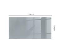 Protective Glass Hearth Plate Pad for Log Burners Color Gray Square Rectangular