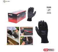 KS Tools 310.0470 Gloves Micro Fine - Black (12 Pieces) L