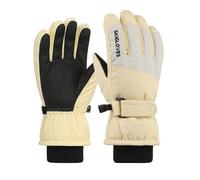 Protective Gloves Disposable Autumn And Winter Children's Warm Ski Gloves Winter Riding All Refers To Cold Children Sports Boys And Girls Non Slip Screen Automotive Work (Yellow, One Size)