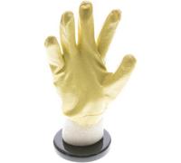 Protective Gloves Knitted Nitril Coating Oil-Resistant Medium Risk Size 10 [10 Pieces]