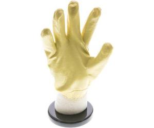 Protective Gloves Knitted Nitril Coating Oil-Resistant Medium Risk Size 11 [10 Pieces]