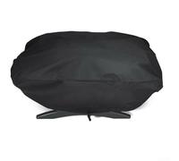 Protective Grill Cover For Weber For Q1000 Q2000 Q200 Portable Grills With Oxford Cloth And Secure Buckles(420D84*51 * 38cm)
