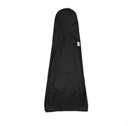 Protective guitar dust cover featuring 210D oxford cloth and a silver waterproof coating, designed to keep your guitar from dust, moisture, and sun damage (Black)