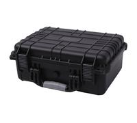 Protective Hard Case Black 40.6x33x17.4cm Polypropylene ABS Foam Insert Lockable
