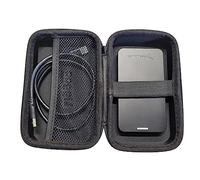 Protective Hard Case for External Hard Drives SSD HDD 2.5 Inch 2.5 Inch External Dimensions 180 x 100 x 60 mm Inner Dimensions 175 x 95 x 58 mm Shock Protection Black (L)