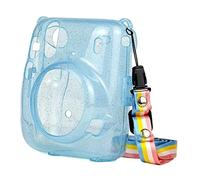 Protective Hard Case Protector Cover Anti-dust Strap for Instax Mini 11 Polaroid Camera (Blue)
