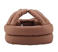 Protective Head Safety Helmet, Soft Padded Fall Protection Cap for Elderly Adults Youth, Adjustable Khaki Lace Design, Home Garden Walking Use